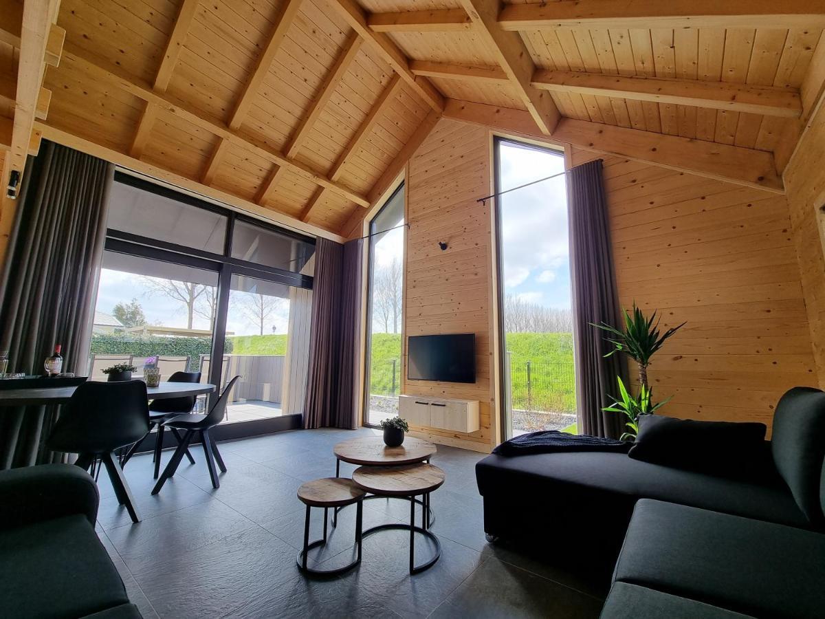 Chalet aan de Oosterschelde met Airconditioning! Sint-Annaland Buitenkant foto