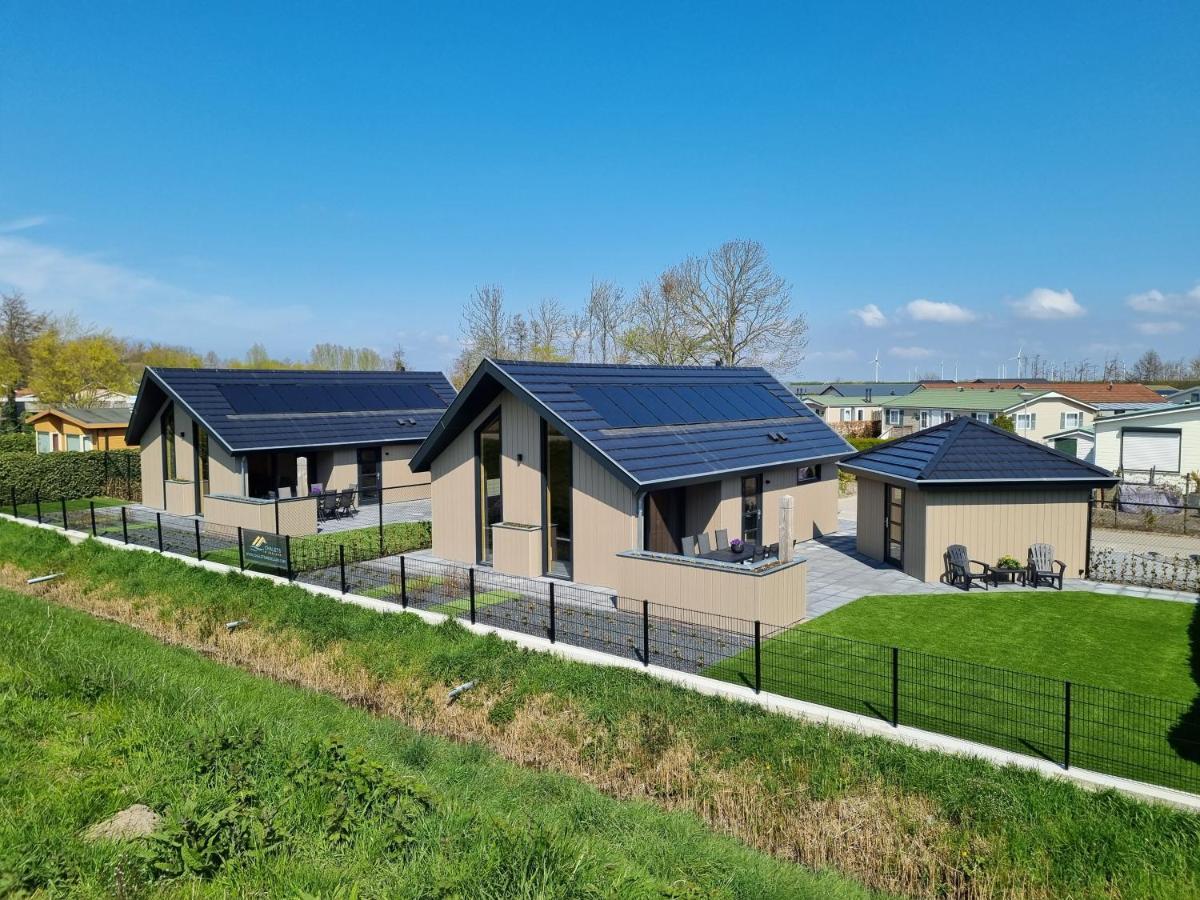 Chalet aan de Oosterschelde met Airconditioning! Sint-Annaland Buitenkant foto